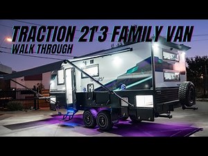 Option RV Caravans 2025 Traction 21'3 Family Van Walk Through