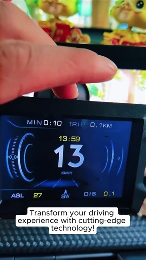 2025 New Car Digital GPS Tachometer, Car HUD Head-Up Display, OBD/GPS Smart Meter, Speed, Engine RPM, Voltage Screen, Fault Detection, Clear Fault Code, Hill Descent Meter, Ambient Lighting Multifunctional for most vehicles #caraccessories #electronics #autoaccessories #automotivetools #automobileaccessories #hightechgadgets #dashcams #carfeatures #everythingautos #coolcaraccessories