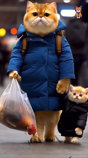 Travel buddies 😻 | Fluffy Tales