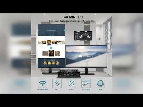 Review: VENOEN Industrial Fanless Mini PC J4125,Win 10 pro,Micro Desktop Computer 8G DDR4 256G...