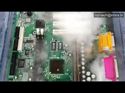 Chemical solder remover. Fast reagent.