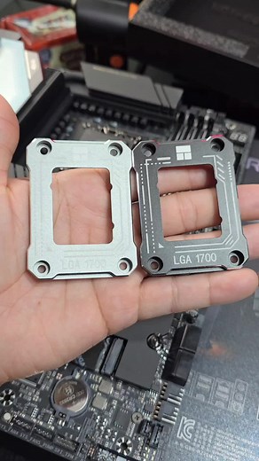 Installing Support Brackets for Intel Gaming LGA 1700 Processors
