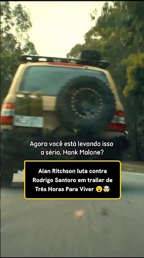 RODRIGO SANTORO LUTA CONTRA ALAN RITCHSON EM TRÊS HORAS PARA VIVER