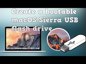 Create a bootable macOS Sierra 10.12 USB flash drive - Developer preview