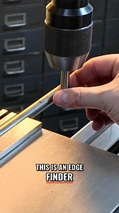 Using an edge finder is simple and easy and makes precision no problem! #cars #carguy #fabrication #machinetools | Shift Points