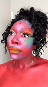 The lovely @k_vance16 rocking our Sunset Makeup Colorful Foundations for the random color makeup challenge! 🍭⁣ ⁣ Available now at www.sunsetmakeup.com ❤️⁣ ⁣ •⁣ •⁣ ⁣ #colorfulmakeup #creativemakeup #facepaint #bodypaint #cosplaymakeup #sfxmakeup #makeupchallenge #makeupartist | Sunset Makeup