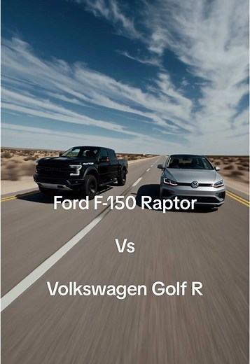 Ford Raptor vs Golf R: Who Wins the AI Drag Race?