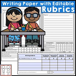 Writing Paper with Rubric