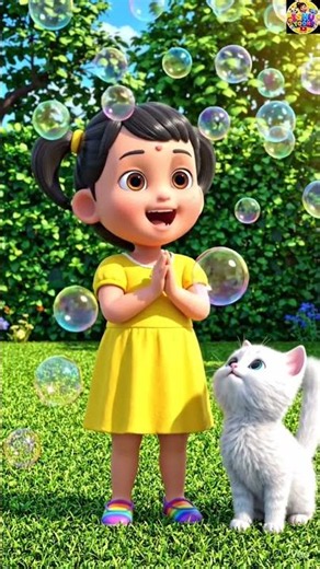 🌈 Ishu and Miu Cat Adventure | Original Kids Cartoon Song | Nursery Rhymes | Ishu Toons
