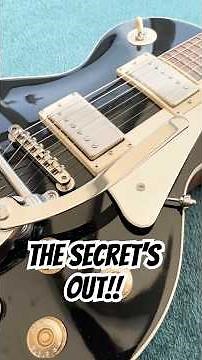 Restringing a Bigsby Guitar Looks Hard... Until You See THIS Trick #guitartips #bigsby #guitarhack