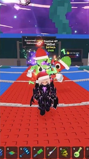 the secret code to get Festive 67 in the new North Pole update in steal a brainrot #stealabrainrot