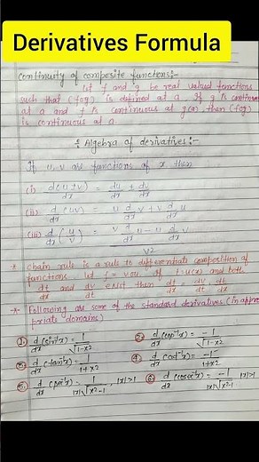 👉 Complete Chapter 5 – All Topics & Formulas 💯 | Class 12 Maths