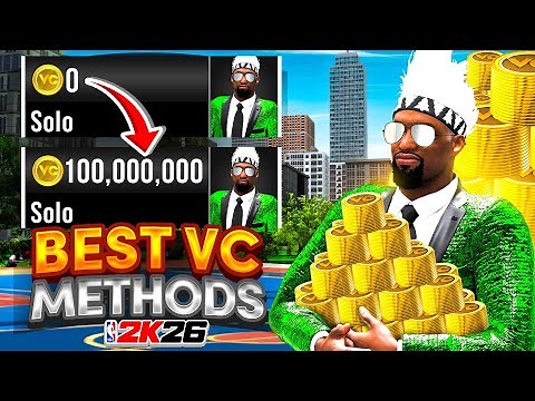 THE BEST & FASTEST WAYS to EARN VC in NBA 2K26! ✅ TOP 8 LEGIT METHODS to GET VC EASILY in NBA2K26!