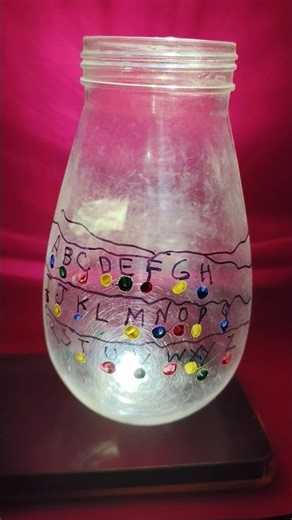 Stranger things craft idea | #strangerthings #diy #art #craft #trendingshorts