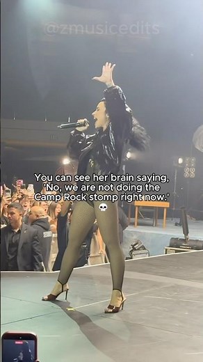 DEMI LOVATO STILL HAS CAMP ROCK MOVES LOCKED UP 🔒🤣 #demilovato #shorts