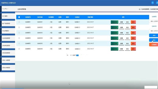 基于javaweb和mysql的ssm仓库管理系统(java+ssm+jsp+js+layui+mysql) java课程设计 数据库设计 mysql java