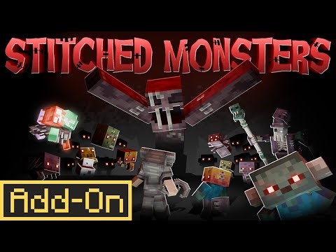 1000+ Terrifying Puppets! Stitched Monsters Addon in Minecraft Survival