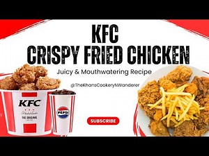 KFC Crispy Fried Chicken Recipe | Kentucky Spicy Fried Chicken Recipe | Make the REAL KFC at Home!