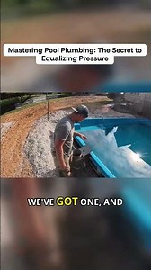 Mastering Pool Plumbing: The Secret to Equalizing Pressure
