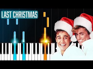 Wham - "Last Christmas" Piano Tutorial - Chords - How To Play - Cover