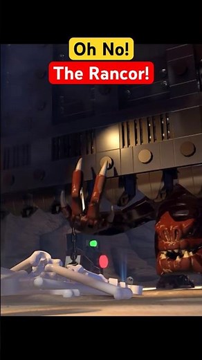 This Rancor Scene is INSANE #legostarwars #lego #starwars
