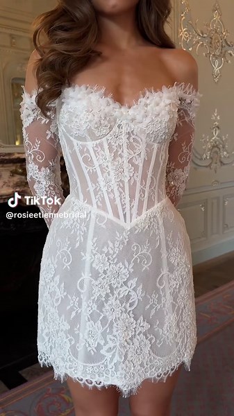 Magical Mini Wedding Dresses for 2025 Brides