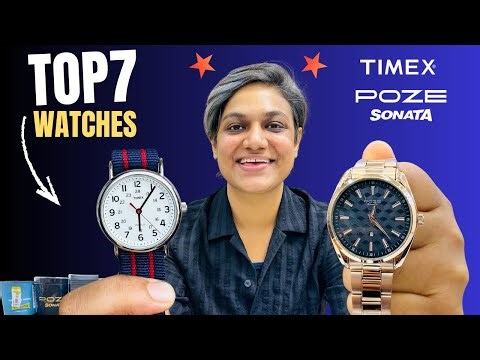 Top 7 Watches For Men in Amazon Diwali Special Deal 2025⌚ | Sonata & Timex Watches Amazon Haul 2025