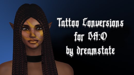 Tattoo Conversions for DA:O - Dreamstate addon