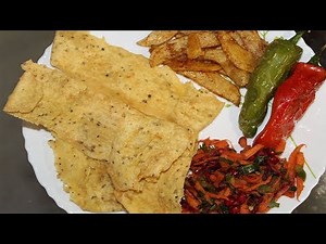 How To Make Homemade Fafda Gathiya - ઘરે ઈઝીલી બનાવેલ ફાફડા ગઠિયા