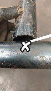 185K views · 3.7K reactions | If you only have a hand grinder, don't be confused about joining an iron pipe, I will tell you the trick | Yance welder art | Facebook