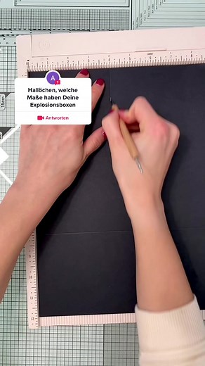 #antwort auf @angelikabertram71 so mache ich meine Standard-Explosionsboxen🥰 #explosionsbox #bastelanleitung #papierbasteln #diy #handmade