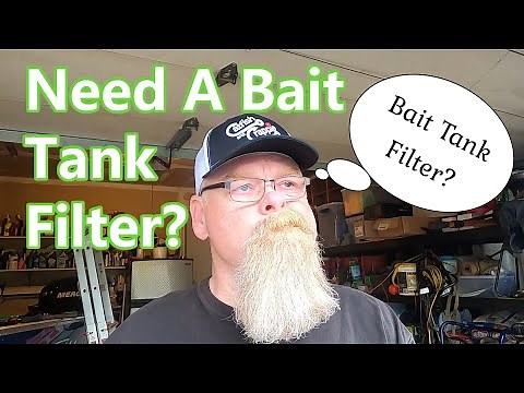 Bait Tank Filter - Keep Bait Alive Longer