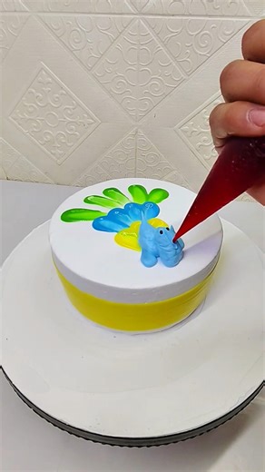 🐦 Birds cake Design #shorts#tending#cake#virals#video#youtubeshorts