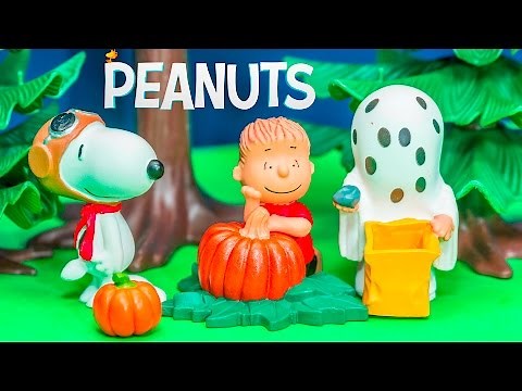 PEANUTS MOVIE The Great Pumpkin Charlie Brown and Charlie Brown Christmas Video Unboxing Toy Review