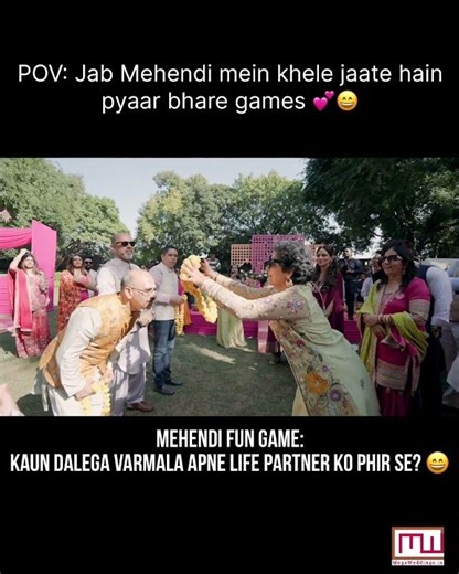 Mehendi Fun Game : Kaun dalega varmala apne life partner ko phir se?
