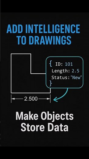 What is XData in AutoCAD? Turn Your DWG into a Smart Database