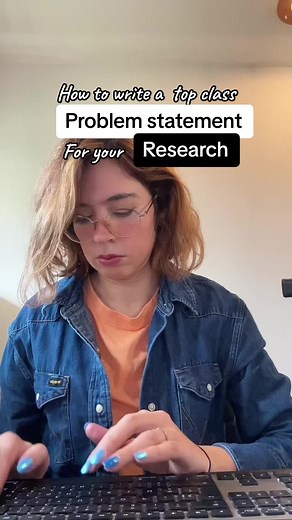 How to Write a Top Class Problem Statement for Your Research Project