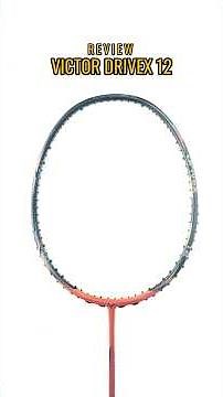 Victor DriveX 12 - All-Around Badminton Racket for Doubles and Singles! #badmintonindonesia