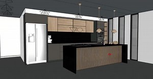 Custom 3D Kitchen Design With Floor Plan, Elevation & Renders | Interior Design Service Basic Package - Etsy