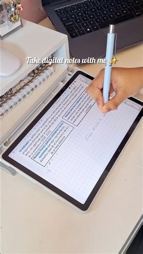 Take digital notes with me ✏️📜#digitalnotes #digitalnotetaking #digitalnotebook #apuntesdigitales