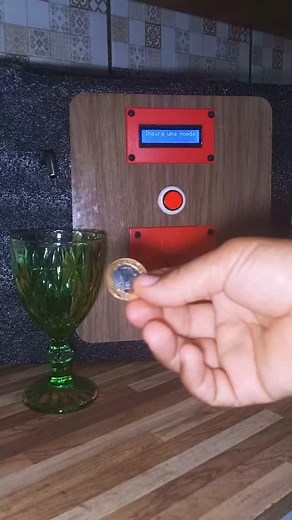 Máquina de autoatendimento!! link na BIO! #leandrofellipe #diy #vendingmachine | LeandroFellipeoficial