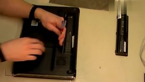 HP Pavilion DV4笔记本完成拆机清灰