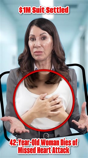 $1M Suit Settled: 42-Year-Old Woman Dies of MissedHeart Attack