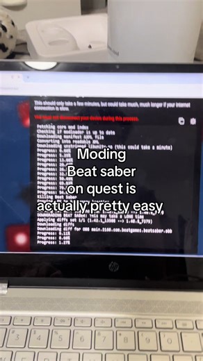 At least it’s easier than what I’m going through with questcraft #mod #vr #metaquest #beatsabervr