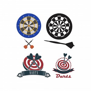 Dart Board Embroidery File , Dart Board Game Embroidery Design, Six Sizes Machine Embroidery File ,instant Download - Etsy