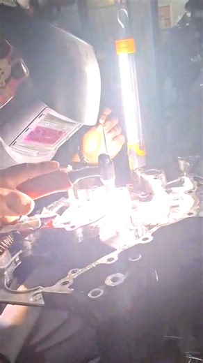 Custom radiator aluminum shroud and some aluminum repair done at our shop. Kaya natin yan mga boss. DM us for inquiries. #carbondepartment #aluminumrepair #customfabrication #fabrication #welding | Carbon Department