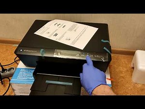 HP OfficeJet Pro 6230, проверка перед отправкой + настройка прямой беспроводной печати