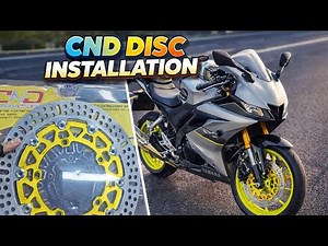 How to Install CND Brake Disc | Bike Disc Upgrade Step by Step | Fahad Unfiltered