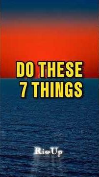 7 Habits That Will Change Your Life Forever | Stoicism