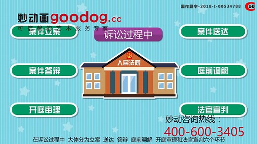 科普-法院诉讼流程（一） MG动画